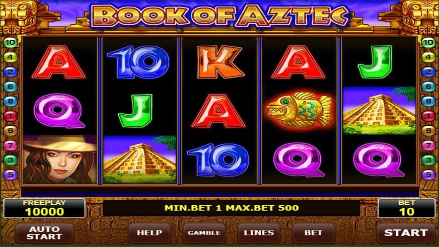 Book of Aztec slot machine online Review